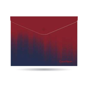 Teczka plastikowa na guzik Patio A4 kolor: grafitowy (31060CP)