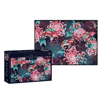 Puzzle Interdruk Secret Garden 4 PUZZLE 1000 1000 el. (5902277326171)