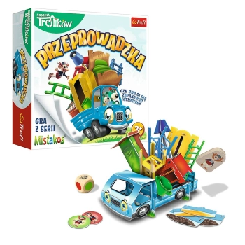 Gra zręcznościowa Trefl Trefliki Przeprowadzka z Rodziną Treflików (02071)