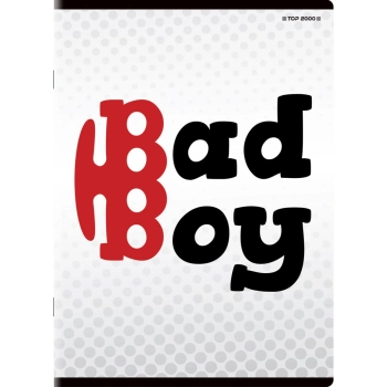 Zeszyt Bantex like man A5 60k. 70g linia (400130502)