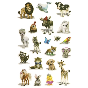 Naklejka (nalepka) Titanum Craft-Fun Series Zwięrzeta (PPB 05)