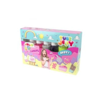 Zestaw kreatywny Tuban Tubi Jelly 6 kolorów Słodycze (TU3323)