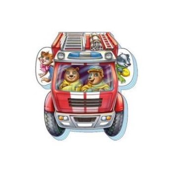 Książeczka edukacyjna Ranok Creative W drodze. Dzielny wóz strażacki. Wersja ukraińska (9789667493066)