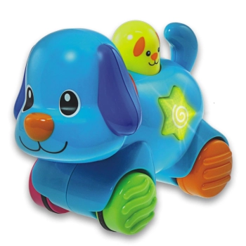 Zabawka edukacyjna Smily Play Piesek naciśnij i jedź (000733)