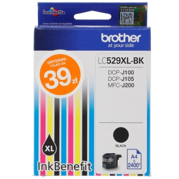 Tusz (cartridge) oryginalny Brother lc529xl - czarny