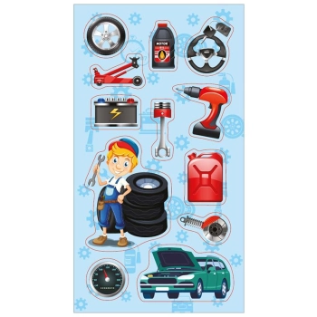 Naklejka (nalepka) Ranok Creative mechanik samochodowy