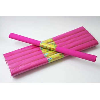 Bibuła marszczona Titanum 11 różowa 500mm x 2000mm