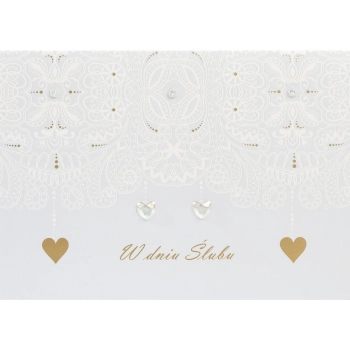 Kartka składana Pol-mak Imieniny B6 (B6LUX)