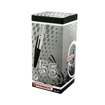 Długopis Penmate PB-55 czarny 1,0mm