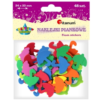 Naklejka (nalepka) Titanum Craft-Fun Series parasolki (EA168)