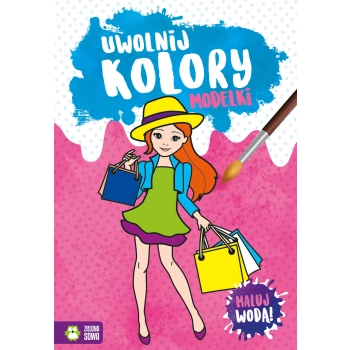 Książeczka edukacyjna Zielona Sowa Uwolnij kolory. Modelki