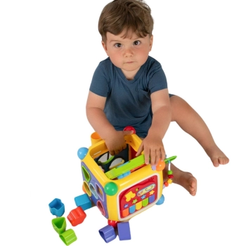 Zabawka edukacyjna Smily Play kostka mówiąca (SP83665)