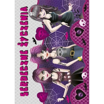 Kartka składana Pol-mak Imieniny B6 (B6LUX)