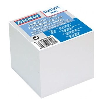 Kostka papierowa Donau - biały [mm:] 83x83x 75 (8309000-09)