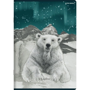 Zeszyt Top 2000 FOREST/ICE A6 32k. 70g krata (400169409)