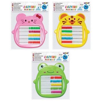 Liczydło plastikowe Fun&Joy małe zwierzątko (FJ20193)