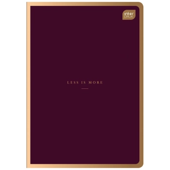 Zeszyt Interdruk Metalic Satin Gold B5 80k. 70g krata (ZEB580#MSG)