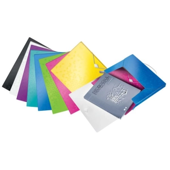 Teczka plastikowa na gumkę Leitz WOW A4 kolor: turkusowy (46290051)