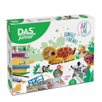 Zestaw kreatywny Das ART LAB Przyjaciele z dżungli (348500)