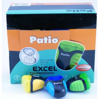Temperówka Patio Excel podwójna - mix (31523)