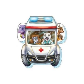 Książeczka edukacyjna Ranok Creative W drodze. Karetka. Wersja ukraińska (9789667493028)