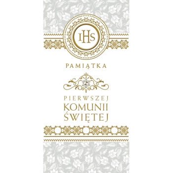 Kartka składana Pol-mak komunia dl DL (DLUX_KOM)