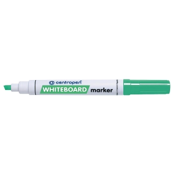 Marker suchościeralny Centropen 8569, zielony 1,0-4,5mm ścięta końcówka