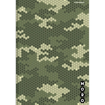 Zeszyt TOP-2000 MORO A5 96k. 70g krata [mm:] 148x210 (400147566)
