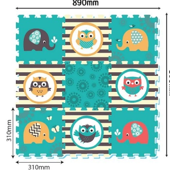 Mata dla malucha Anek piankowa sowy (SP83737)