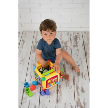 Zabawka edukacyjna Smily Play kostka mówiąca (SP83665)