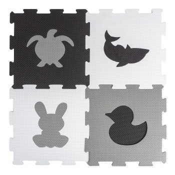 Mata dla malucha Smily Play piankowa zwierzęta, 29x29cm (SP84354)