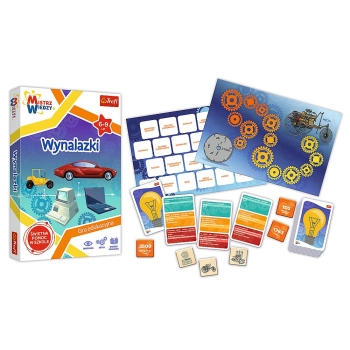 Gra edukacyjna Trefl Mistrz Wiedzy Wynalazki (01958)