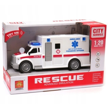 Ambulans Dromader światło i dźwięk (130-1237927)