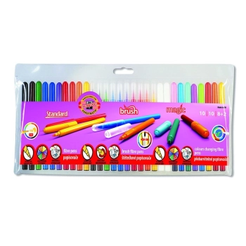 Flamaster Koh-I-Noor 30 kol.