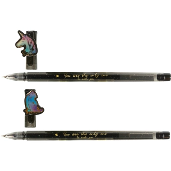 Długopis olejowy M&G niebieski 0,5mm (HAGP1108)