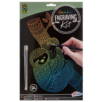 Wydrapywanka Grafix a4 MIX (220013)