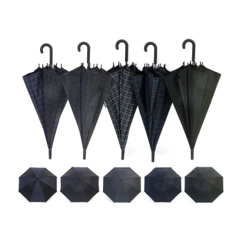 Parasol One Dollar w kratkę 72cm, mix wzorów (314863)