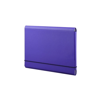 Teczka kartonowa na gumkę Penmate A5 kolor: niebieski ciemny (TT7712)