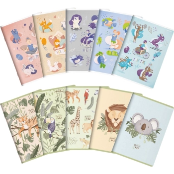 Zeszyt Top 2000 FREE&WILD A5 32k. 70g linia (400157910)