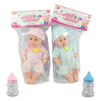 Lalka Trifox bobas z głosem i butelką [mm:] 290 (A-0121)