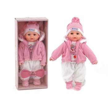Lalka Adar Bobas 35 cm z polskim dźwiękiem, BOX [mm:] 350 (501348)