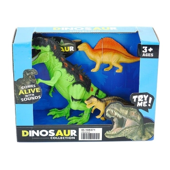 Figurka Adar dinozaur z dźwiękiem + 2 małe dino (525610)