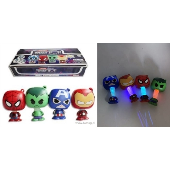 Figurka Bemag bohater z rurką antystresową świecąca (51937)