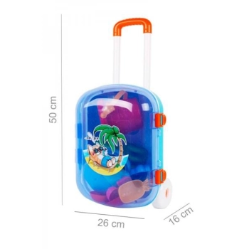 Zestaw do piasku Maksik w walizce (TEH6009)