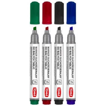 Marker suchościeralny Toma, mix ścięta końcówka