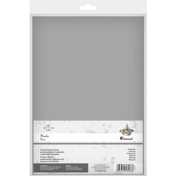 Arkusz piankowy Titanum Craft-Fun Series pianka dekoracyjna A4 5 szt. kolor: szary 5 ark. (6139)
