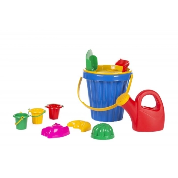 Zestaw do piasku Lazur Mix z konewką