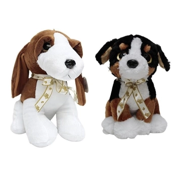 Pluszak Deef piesek z kokardą duży (03785)