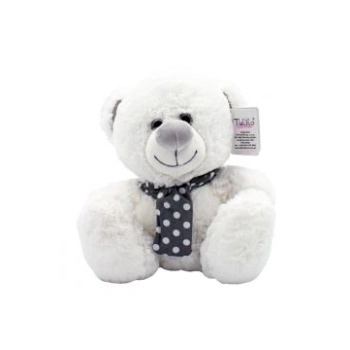 Pluszak Tulilo Miś biały [mm:] 250 (9166)