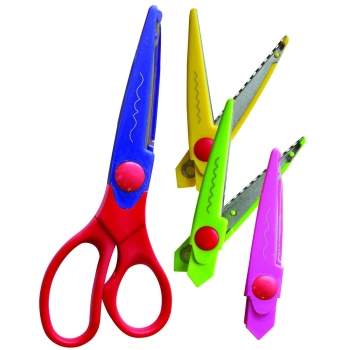 Nożyczki Titanum dekoracyjne 16,5cm (SA44123BC)